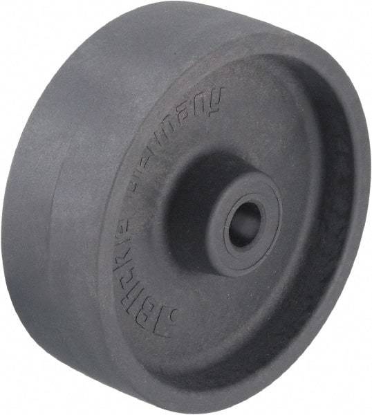 Blickle - 4 Inch Diameter x 1-1/2 Inch Wide, Heat-Resistant Nylon Caster Wheel - 550 Lb. Capacity, 1/2 Inch Axle Diameter, Plain Bore Bearing - Best Tool & Supply