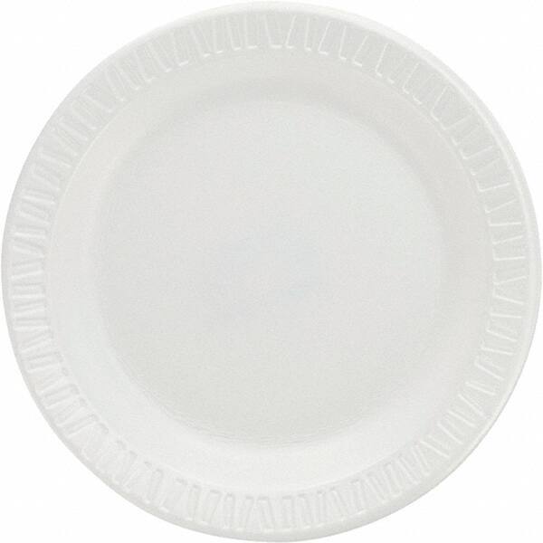 DART - Foam Dinnerware Plates, 6" - White - Best Tool & Supply