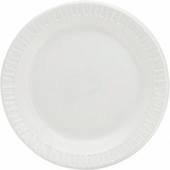 DART - Foam Dinnerware Plates, 6" - White - Best Tool & Supply