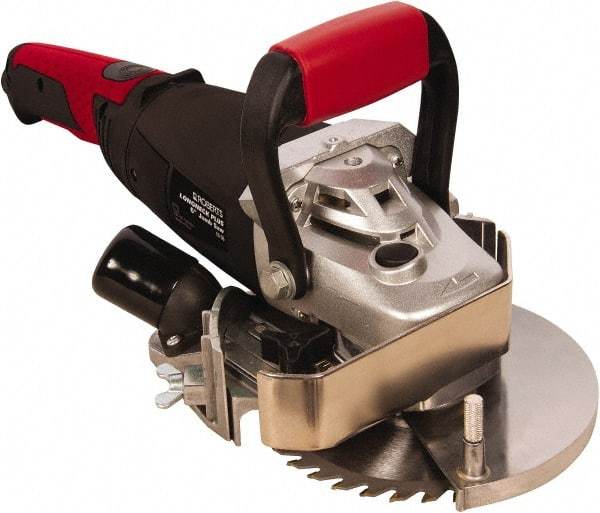 QEP - 9.6 Amps, 6" Blade Diam, 8,000 RPM, Electric Circular Saw - 120 Volts, 5/8" Arbor Hole, Right Blade - Best Tool & Supply