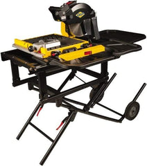 QEP - 15 Amps, 10" Blade Diam, 4,500 RPM, Electric Circular Saw - 120 Volts, 2.5 hp, 5/8" Arbor Hole, Right Blade - Best Tool & Supply