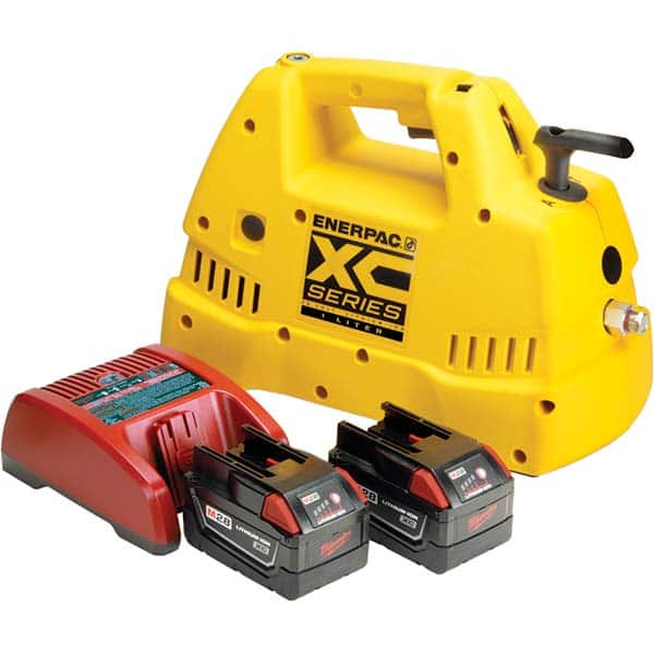 Enerpac - Power Hydraulic Pumps & Jacks Type: Hydraulic Pressure Rating (psi): 10000 - Best Tool & Supply