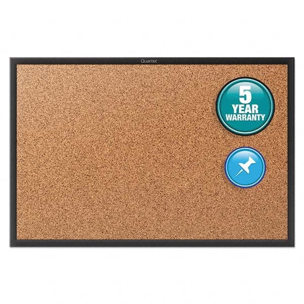 Quartet - Cork Bulletin Boards Style: Open Cork Bulletin Board Color: Natural - Best Tool & Supply