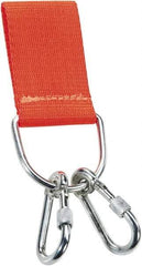 Proto - 7" Tethered Tool Holder - Carabiner Connection, 7" Extended Length, Orange - Best Tool & Supply