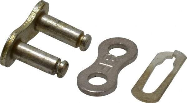 Morse - 3/8" Pitch, ANSI 35MG, Roller Chain Connecting Link, Corrosion Resistant - Chain No. 35MG - Best Tool & Supply