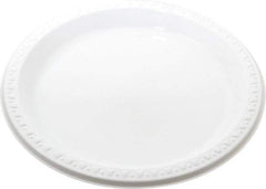 Tablemate Products - Plastic Plates, 9" - White - Best Tool & Supply