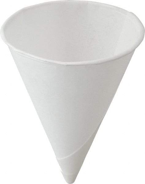 Solo - Solo Conical Paper Cold Cups, 4 oz - White - Best Tool & Supply