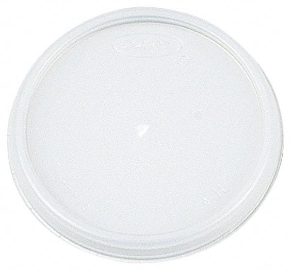 DART - Dart Lids for 8 oz Hot/Cold Foam Cups, Vented - White - Best Tool & Supply