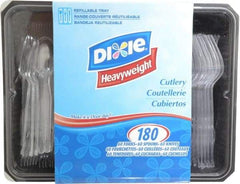 Dixie - 60 Piece Each of Forks, Knives & Spoons - 60 Pieces Each of Forks, Knives and Spoons - Best Tool & Supply