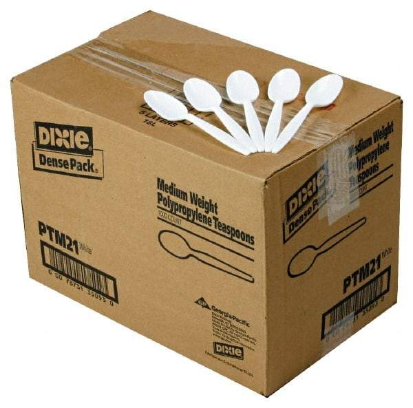 Dixie - Mediumweight Plastic Teaspoons - Mediumweight Plastic Teaspoons - Best Tool & Supply