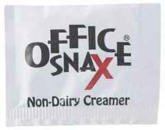 Office Snax - Powder Creamer Packets - Use with Beverages - Best Tool & Supply