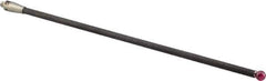 Renishaw - 0.24 Inch Ball Diameter, Carbon Fiber Stem, M4 Thread, Ruby Point Ball Tip CMM Stylus - 7.4213 Inch Working Length, 0.1772 Inch Stem Diameter, 7-7/8 Inch Overall Length - Best Tool & Supply