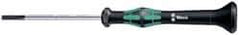 Wera - 1.5mm Blade Width, Precision Slotted Screwdriver - 60mm Blade Length, Round Shank, Ergonomic Handle - Best Tool & Supply