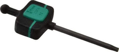 Wera - IP9 Torx Plus Key - Flag-Style, Alloy Steel, 1-37/64" Length Under Head, 62mm OAL - Best Tool & Supply