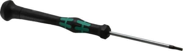 Wera - 2mm Precision Miniature Hex Driver - 2-3/8" Bade Length, Ergonomic with Spinning Cap Handle, 2-3/8" OAL - Best Tool & Supply