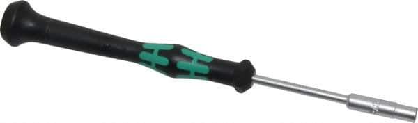 Wera - 5/32" Solid Shaft Precision Nutdriver - Ergonomic Handle, 6-1/4" OAL - Best Tool & Supply