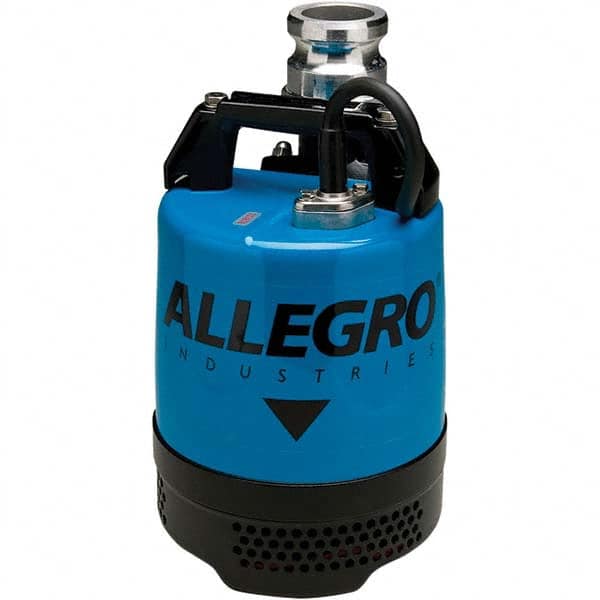 Allegro - 2/3 hp, 5.4 Amp Rating, 115 VAC, 60 Hz, Single Speed Continuous Duty Dewatering Pump - Best Tool & Supply