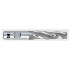 1/2 x 1/2 x 1-1/4 x 3-1/4 3 Fl HSS-CO Tapered Center Cutting End Mill -  Bright - Best Tool & Supply