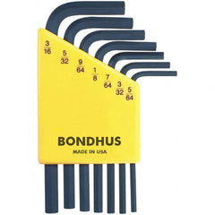 Bondhus - Hex Key Sets Tool Type: Hex Handle Type: L-Key Short Arm - Best Tool & Supply