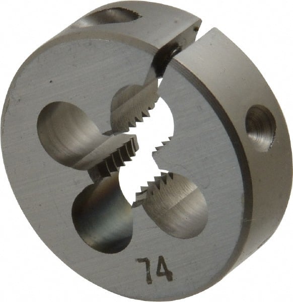 OSG - #12-28 UNF High Speed Steel Round Adjustable Die - Best Tool & Supply