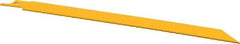 DeWALT - 8" Long, Bi-Metal Reciprocating Saw Blade - Straight Profile, 14 TPI, Toothed Edge, Universal Shank - Best Tool & Supply