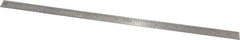 SPI - 12" Long, 1/100, 1/64, 1/50, 1/32" Graduation, Flexible Stainless Steel Rule - 16R Graduation Style, 1/2" Wide, Silver, Polished Finish - Best Tool & Supply