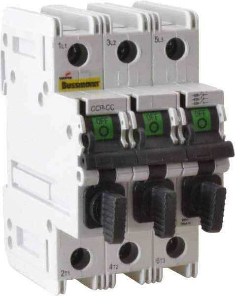 Cooper Bussmann - 3 Phase, 600VAC, 3 Pole, Open Fused Cam & Disconnect Switch - 3 Wires - Best Tool & Supply