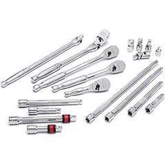 GearWrench - Socket Extension Sets Tool Type: Ratchet & Drive Tool Set Drive Size (Inch): 0.375 - Best Tool & Supply