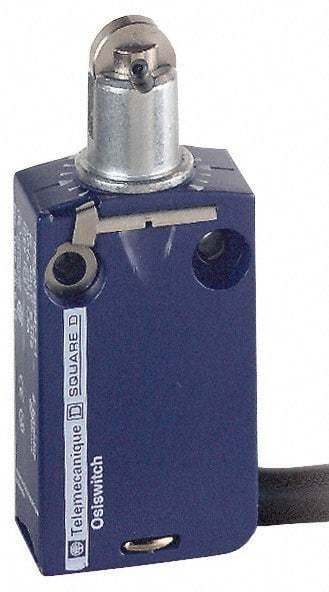 Telemecanique Sensors - SPDT, NC/NO, 240 VAC, 250 VDC, Removable Cable Terminal, Roller Plunger Actuator, General Purpose Limit Switch - 1, 2, 6, 12, 13, 4X, 6P NEMA Rating, IP66, IP67, IP68 IPR Rating - Best Tool & Supply