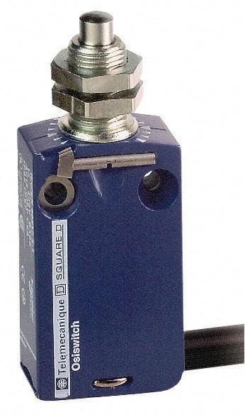 Telemecanique Sensors - DP, NC/NO, 240 VAC, Removable Cable Terminal, End Plunger Actuator, General Purpose Limit Switch - IP66, IP67, IP68 IPR Rating - Best Tool & Supply