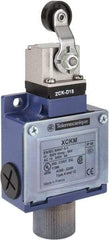 Telemecanique Sensors - SPDT, NC/NO, 240 VAC, 250 VDC, Screw Terminal, Roller Lever Actuator, General Purpose Limit Switch - 1, 2, 4, 6, 12, 13, 6P NEMA Rating, IP66 IPR Rating - Best Tool & Supply