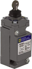 Square D - SPDT, NC/NO, 600 VAC at 1.20 Amp, 600 VDC at 0.10 Amp, Screw Terminal, Roller Plunger Actuator, General Purpose Limit Switch - 1, 2, 4, 6, 12, 13, 6P NEMA Rating, IP66 IPR Rating - Best Tool & Supply