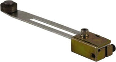 Square D - 0.88 Inch Long, 0.63 Inch Diameter, Cast Zinc Body, Limit Switch Adjustable Roller Lever - Nylon Roller, For Use with Limit Switches - Best Tool & Supply