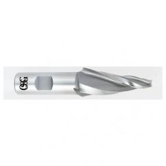 1/4 x 5/8 x 1-1/4 x 3-3/8 3 Fl HSS-CO Tapered Center Cutting End Mill -  Bright - Best Tool & Supply