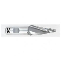 1/8 x 1/2 x 3/4 x 2-3/4 3 Fl HSS-CO Tapered Center Cutting End Mill -  Bright - Best Tool & Supply