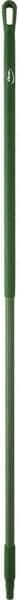 Vikan - 59 x 1-1/4" Fiberglass Squeegee Handle - European Threaded Connection, Green - Best Tool & Supply