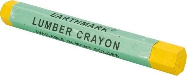 Value Collection - Clay Based Lumber Crayon - Yellow - Best Tool & Supply