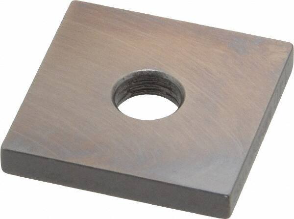 Mitutoyo - 0.14" Square Steel Gage Block - Accuracy Grade 0, Includes Certificate of Inspection - Best Tool & Supply