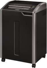 FELLOWES - 7/32" Strip, 38 Sheet Strip Cut Commercial Shredder - 20" Long x 25" Wide x 37-1/4" High, Level 2 Security, 35 Gal Wastebasket - Best Tool & Supply