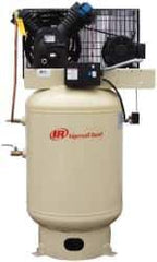 Ingersoll-Rand - 10 hp, 120 Gal Stationary Electric Vertical Air Compressor - Three Phase, 175 Max psi, 35 CFM, 230 Volt - Best Tool & Supply