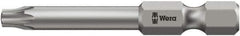 Wera - 1/4" Drive IP6 Torx Plus Screwdriver Bit - 3-1/2" OAL - Best Tool & Supply