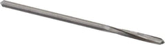 Hertel - 3/32" Solid Carbide 4 Flute Chucking Reamer - Spiral Flute, Straight Shank, 1/2" Flute Length, 2" OAL - Best Tool & Supply