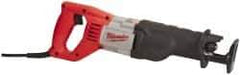 Milwaukee Tool - 3,000 Strokes per Minute, 1-1/8 Inch Stroke Length, Electric Reciprocating Saw - 120 Volts, 12 Amps - Best Tool & Supply