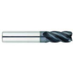 5/16" Dia. - 3/4" LOC - 2-1/2" OAL - .015-.020 Radius 4 FL Carbide S/E HP End Mill-AlTiN - Best Tool & Supply