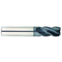 3/4" Dia. - 1-1/2" LOC - 4" OAL - 4 FL Carbide S/E HP End Mill-AlTiN - Best Tool & Supply