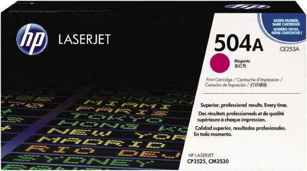 Hewlett-Packard - Magenta Toner Cartridge - Use with HP Color LaserJet CM3530 MFP, CP3525 - Best Tool & Supply