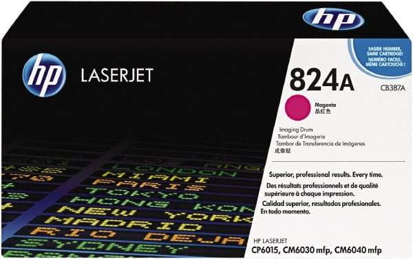 Hewlett-Packard - Magenta Imaging Drum - Use with HP Color LaserJet CM6030, CM6040, CP6015 - Best Tool & Supply