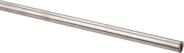 Value Collection - 6' Long, 1/2" OD, 304 Stainless Steel Tube - 0.12" Wall Thickness - Best Tool & Supply