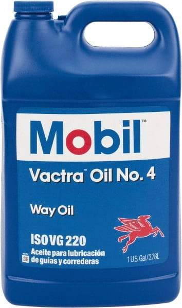 Mobil - 1 Gal Container, Mineral Way Oil - ISO Grade 220, SAE Grade 18 - Best Tool & Supply