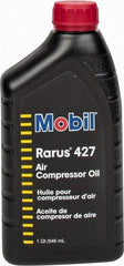 Mobil - Bottle, ISO 100, SAE 30, Air Compressor Oil - 300°, 104.6 Viscosity (cSt) at 40°C, 11.6 Viscosity (cSt) at 100°C - Best Tool & Supply